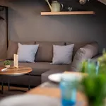 Appartamento Federnest - Luxus-studio - Kingsize Boxspringbett - Home-office Mit Monitor Und Drucker - 11 Min Hbf