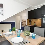 Appartamento Federnest - Luxus-studio - Kingsize Boxspringbett - Home-office Mit Monitor Und Drucker - 11 Min Hbf *