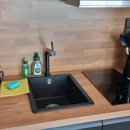 Apartamento Federnest - Luxus-studio - Kingsize Boxspringbett - Home-office Mit Monitor Und Drucker - 11 Min Hbf